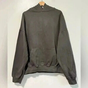 mnml Men’s Charcoal Gray Brown Oversized Hoodie - Size M